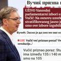 Ovo su prve reakcije medija iz regiona: Vučić priznao poraz!
