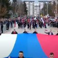 Građani Republike Srpske na nogama: Srbi sa zastavama na četiri lokacije međuentitetske linije (video, foto)