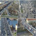Vozila na pančevcu mile, kolona i na auto-putu: Jutarnji špic usporio Beograđane
