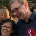 (Foto) predsednik Vučić među 12.500 građana banjice! Blokaderima poslao jasne poruke, ljudi samo pristižu: Propala je obojena…