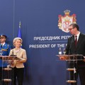 Koliko se promenio ton Ursule fon der Lajen prema Vučiću: Od "dragi Aleksandre" do "gospodine predsedniče"
