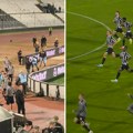 Grobari poslali igrače Partizana u tunel: Neki su vraćeni nazad na teren