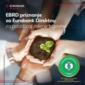 Eurobank direktna: Nagrađena za unapređenje zelene ekonomije