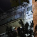 "Slušali smo kako cvili dok gori" Prvi snimci jezivog požara na poslednjem spratu zgrade u Borči