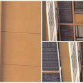 (Video) Žena iskočila na prozor da izbegne ljubomornu suprugu! Snimak ledi krv! Komšiluk u šoku snimao neverovatnu scenu