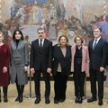 Predsednik i delegacija iz Gruzije obišli Narodni muzej zajedno sa Selakovićem