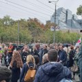 "Ne damo Filozofski": Zaposleni Filozofskog fakulteta iz Nišu protestuju ispred Ministarstva