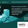 „Opservatorija Rubin: prvi pogled u Univerzum“: U ponedeljak u Domu omladine događaj povodom vodećeg svetskog astronomskog…