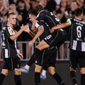 Rapsodija u crno-belom - Partizanova četiri gola Oleksandriji za dalji prodor u Evropi