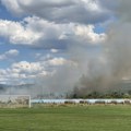 Požar u atarima nekoliko leskovačkih sela