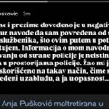 ,,PREBIJENA" STUDENTKINJA - LAŽ JE DA SU ME TUKLI U POLICIJI, DOVELI SU LJUDE U ZABLUDU I MENE U OPASNOST
