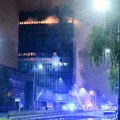 Mlađa osoba uhapšena zbog požara u Vjesnikovoj poslovnoj zgradi u Zagrebu