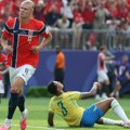 Brazil - Norveška uživo: Neverovatan previd sudije, ali nema gola iz penala