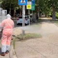Posle nevremena i izlivanja kanalizacije, JKP „Mediana” dezinfikuje javne površine širom Niša