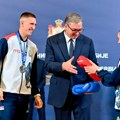 Vučić primio srpske boksere, osvajače medalja na Evropskom prvenstvu u Sofiji
