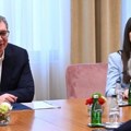 Vučić sa osnivačem Francuskog instituta za međunarodne odnose o aktuelnim pitanjima