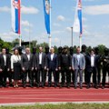 Brkić sa Urkizom na prikazu vežbe UKP u Nastavnom centru ''Makiš'' (video)