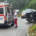 Sudarila se dva automobila: Nesreća na kod Nove Varoši, Hitna pomoć na licu mesta (foto)