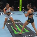 Loš početak za Srbiju! Suze u očima - Brazilka pokosila Marinu Spasić na startu UFC spektakla u Beogradu! (video)