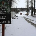 Sneg na delu granice Hrvatske i Slovenije