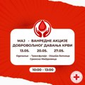 Maj mesec u znaku solidarnosti: Donesi odluku, daj krv!