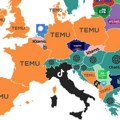 Objavljena mapa najpopularnijih aplikacija u Evropi: Komšije koriste veštačku inteligenciju, Bugarima se smeju, a Srbi imaju…