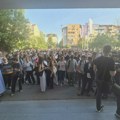 Roditelji i učenici Jovine gimnazije održali protest ispred Mašinske škole