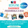 Besplatna radionica programiranja za decu od 7 do 14 godina