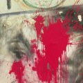 Na godišnjicu ubistva oštećen mural Zorana Đinđića Crvenom farbom na sliku premijera uz pogrdne poruke