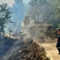 Gašenje požara na planini Vidlič i dalje traje, u selu Basara najkritičnije