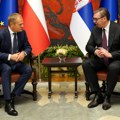 Vučić i Tusk na tet-a-tet sastanku FOTO