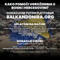 Kako pomoći ugroženima u Bosni i Hercegovini – donacije i u robi