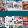 Naslovne strane sutrašnjih novina: Prelistavanje štampe za četvrtak, 23. oktobar 2025. godine