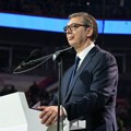 Uživo: Veliki skup SNS-a u Beogradskoj areni Vučić: Večno sam vam zahvalan što ste 15. marta odbranili Srbiju