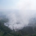 Veliki požar kod Crvenke: Skoro celo selo prekriveno dimom