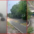 Ulice pod vodom, tuku gromovi nad prestonicom: RHMZ niže upozorenja, Srbija na udaru jakog nevremena (video)