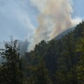 Požar na Suvoj planini pod kontrolom, vatra još samo na jednom planinskom vrhu