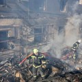Rusi dronovima napali Odesu: Ima povređenih, oštećene stambene zgrade