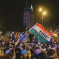 VIDEO Vatromet i slavlje u Budimpešti nakon Orbanovog poraza: "Čekala sam ovo 16 godina"