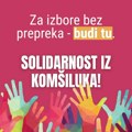 Pomoć iz komšiluka osobama sa invaliditetom za glasanjeAutorka: Elena Premate