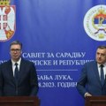 "Hvala na gostoprimstvu" Vučić: Naši odnosi sa Republikom Srpskom na izuzetnom nivou