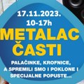 Metalac časti u petak 17. novembra u Užicu