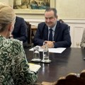 Ministar Dačić primio u oproštajnu posetu stalnu koordinatorku UN Zahvalio joj se na angažovanju i posvećenosti