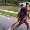 Golim rukama uhvatio aligatora Nesvakidašnja scena zabeležena kamerom (video)