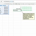 Ексцел функције ВЛООКУП и ХЛООКУП