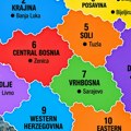 Skandal! Procurila nova karta Bosne i Hercegovine: NATO lobista bi da briše Republiku Srpsku! (foto)