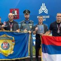 Vatrogasci-spasioci iz Srbije osvojili drugo mesto na međunarodnom takmičenju u Moskvi /foto/