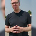 Vučić obišao radove na putu ka Požegi: Gradimo, ne rušimo, lako je nešto razbiti, ali teško je stvoriti (VIDEO)
