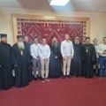 Monah Teodosije, zamenik igumana manastira Hilandar, u poseti Pirotu
