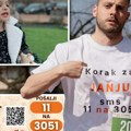 Miloš kreće u trku za život! Od Topole do Beograda pretrčaće 100 km za malu Janju (8): Srbijo, pomozi!